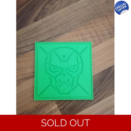 Transformers Quintesson 3D Printed Coaster